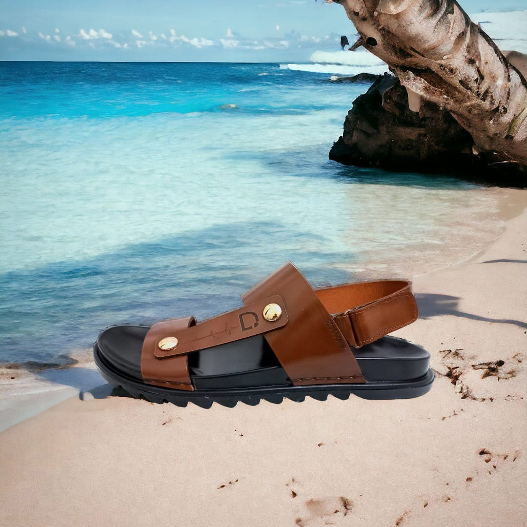 Brown Men Sandal