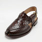 Alligator Brown Sandal (S 318)