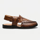 Alligator Brown Sandal (S 318)